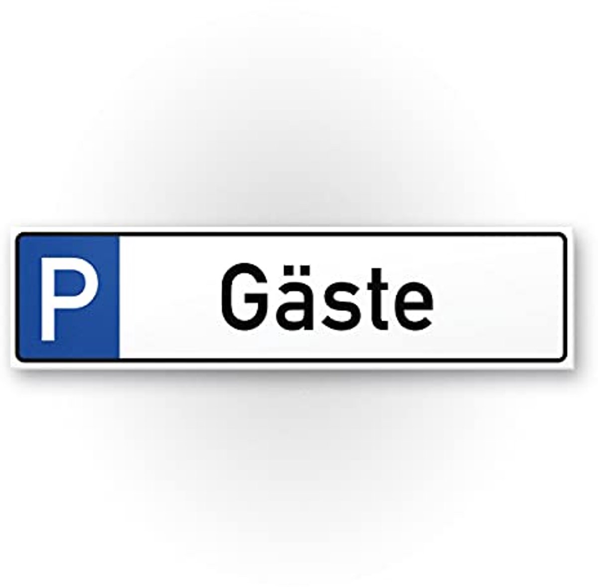 Waarschuwingsbord voor Bezoekersparking - Reserveer uw Parkeerplaats