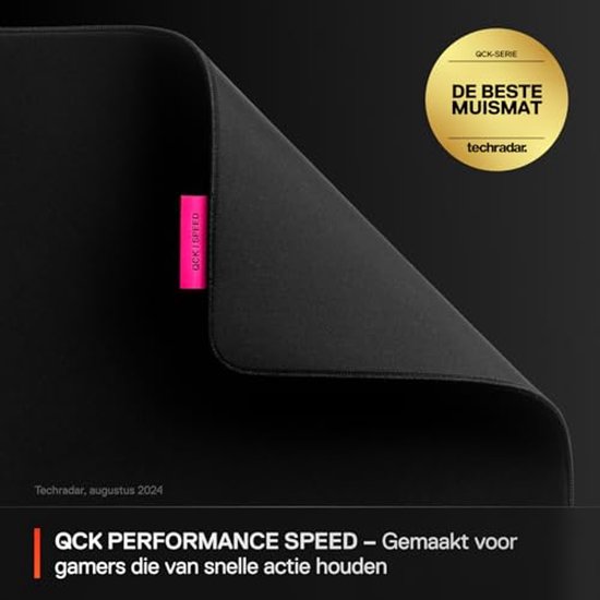 Gaming Muismat - Ultraglad oppervlak - Non-slip neopreen rubberen onderzijde - 490x420mm - Perfect voor FPS, MOBAs, RTS, MMO — afbeelding 3