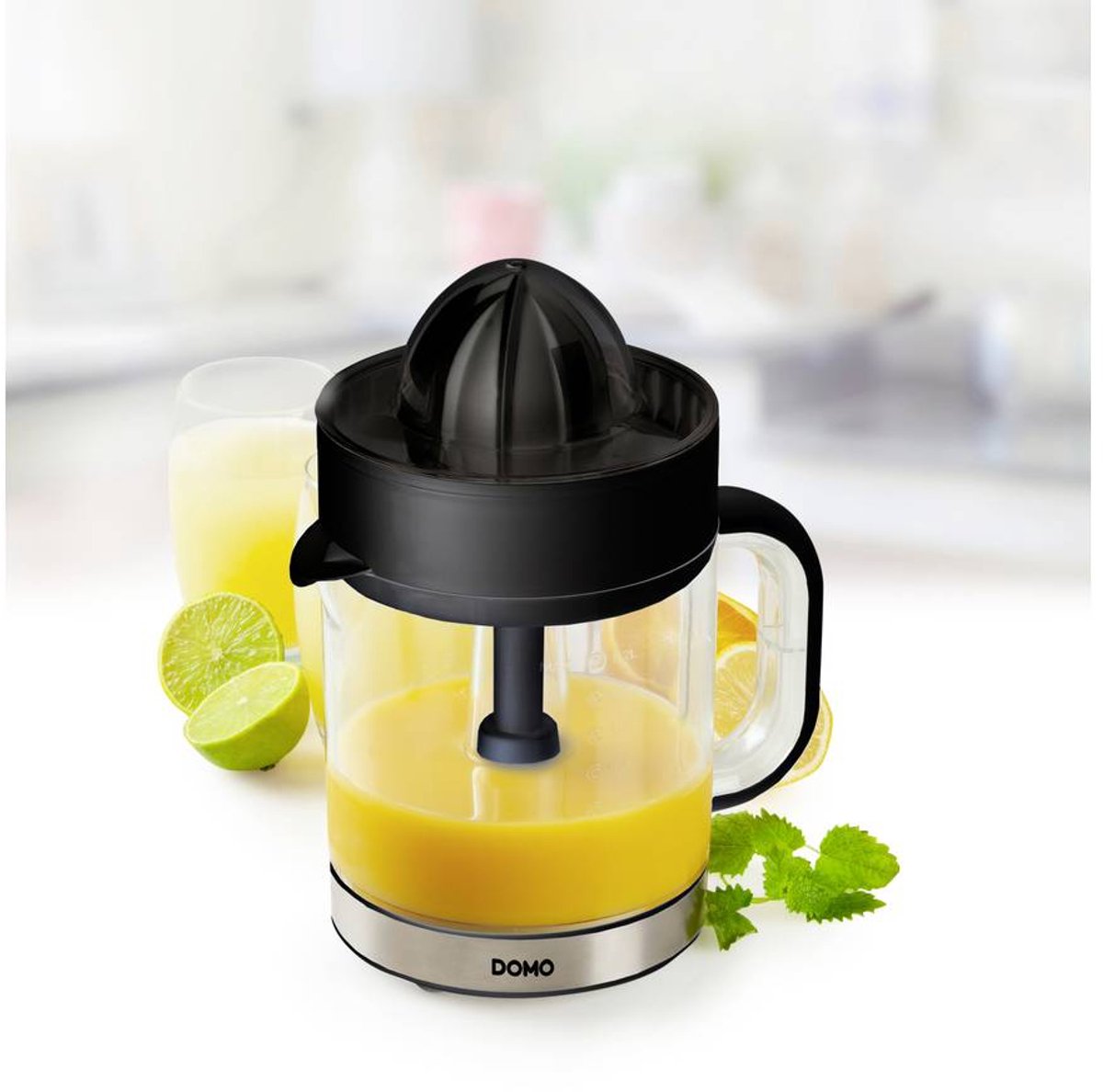 DOMO DO9235J - Fruitpers - 1.2L - Zwart/inox thumbnail 6