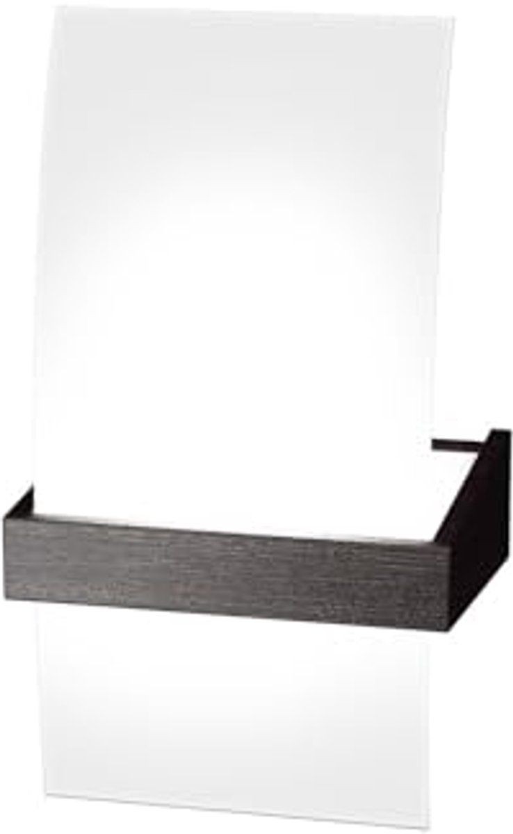 Moderne Muurlamp Wenge Design voor Woonkamer