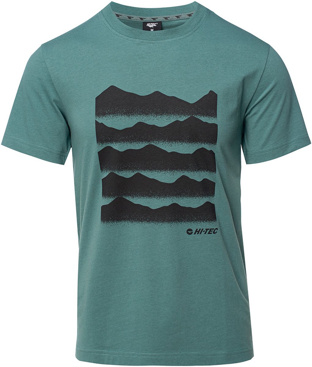 Hi-tec Amezo T-shirt Met Korte Mouwen Man Zilver