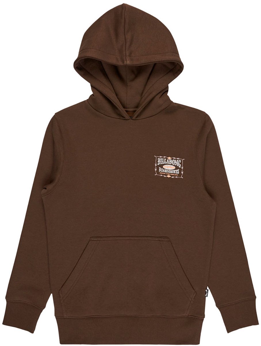 Billabong Foundation Po Hoodie 8 Years Jongens Dark Cedar