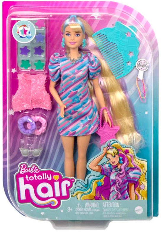 Barbie Totally Hair HCM88 poupée bol - Main Image