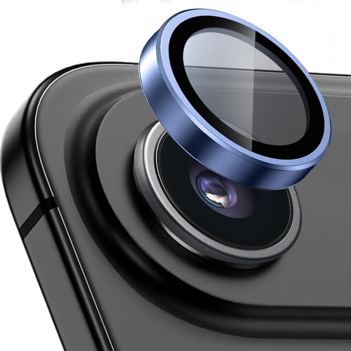 Camera Lens Screen Protector Geschikt voor iPhone Air Blauw - Screenprotector - Camera Protector iPhone Air