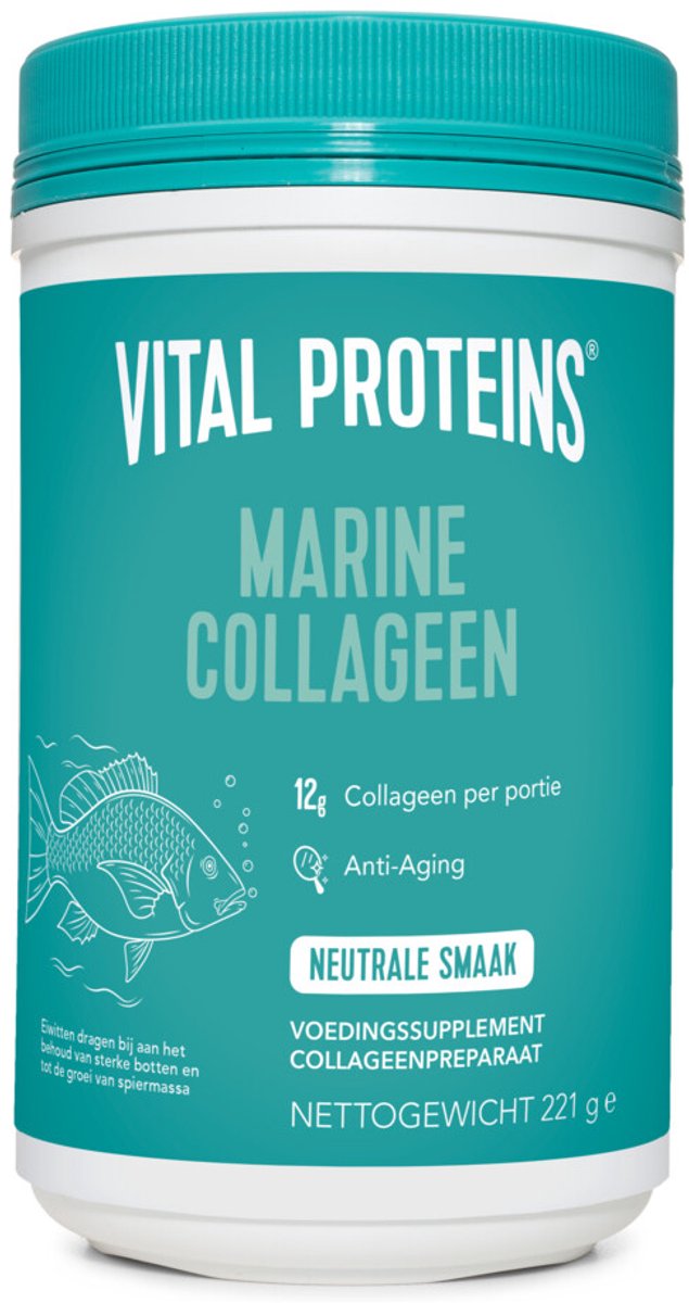 Vital Proteins Marine Collageen - 2 x 221 gr - Voordeelverpakking