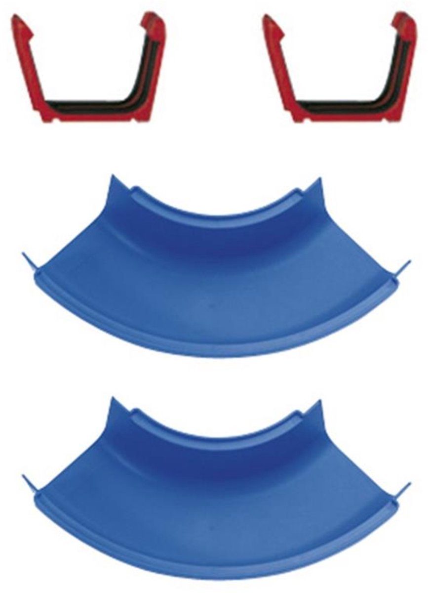 AquaPlay 102 - Geboden secties - set van 2 - Uitbreiding - Waterbaanaccessoires