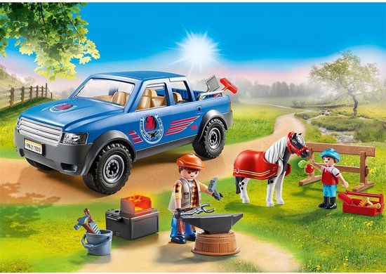 PLAYMOBIL Country Mobiele hoefsmid - 70518