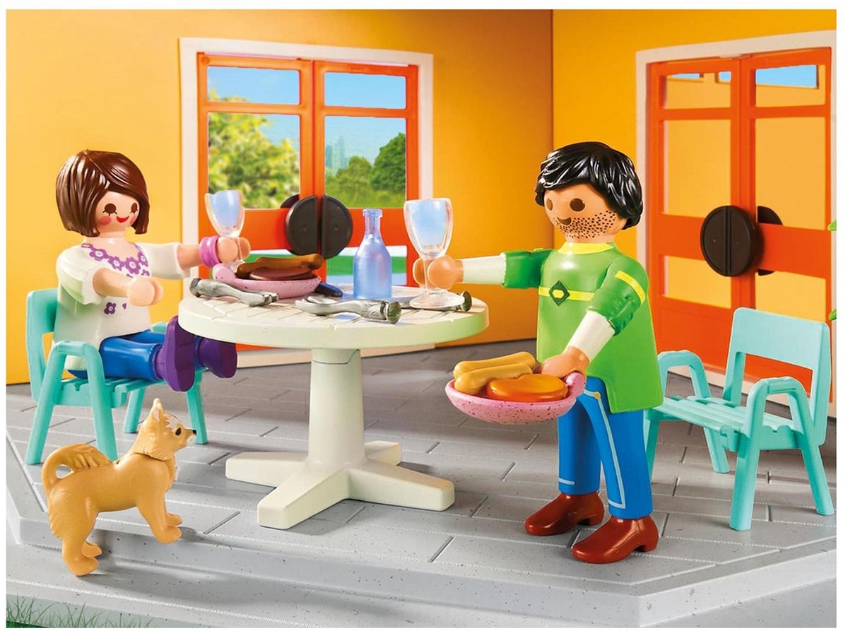 PLAYMOBIL City Life Modern Woonhuis - 9266 — afbeelding 4
