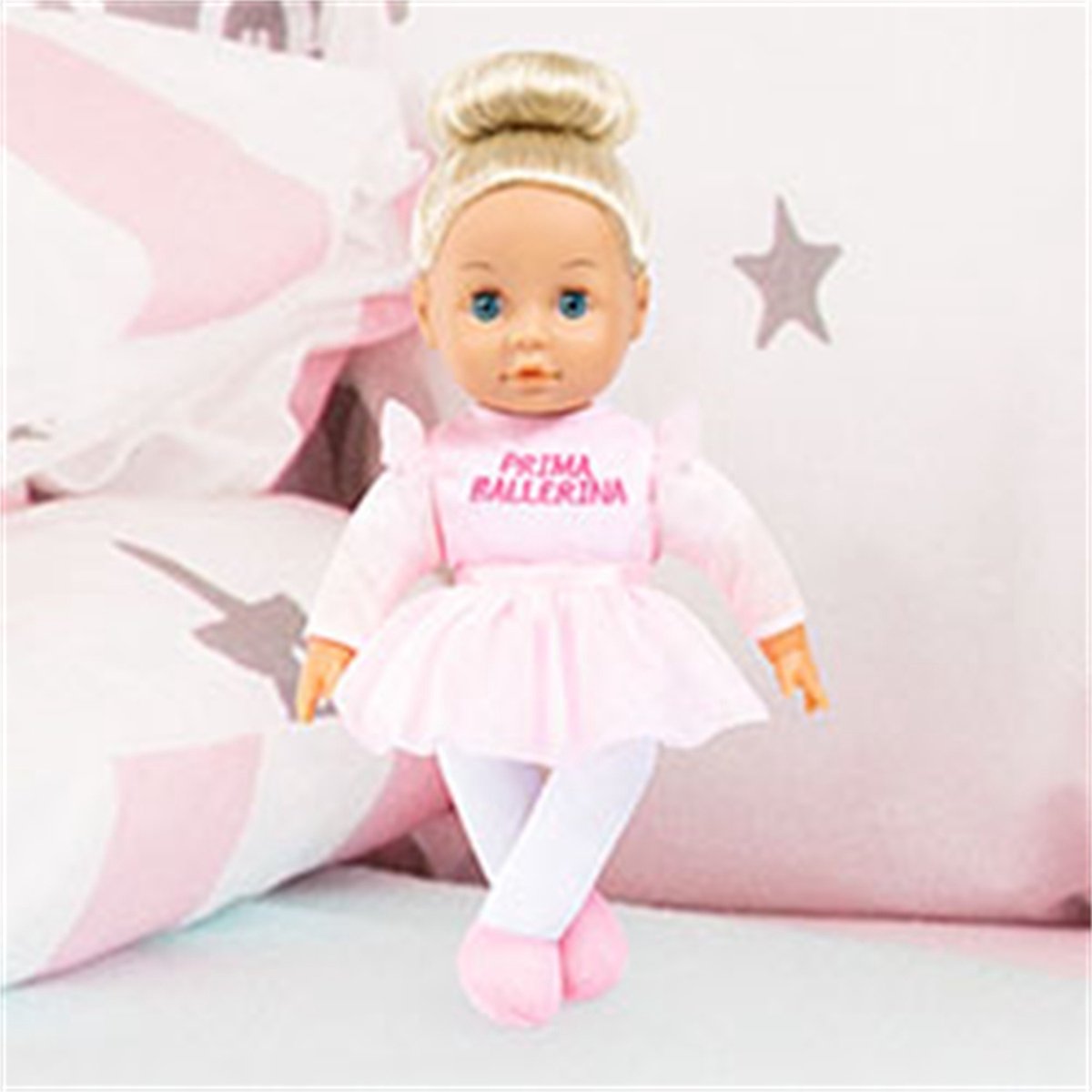 Bayer Design - Babypop Anna Prima Ballerina in roze 33 cm — afbeelding 5