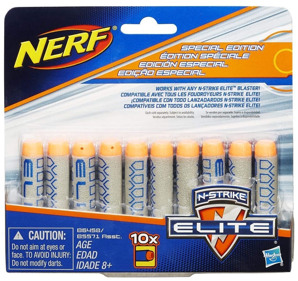 NERF ELITE DECO REFILLS 10 ST — afbeelding 2