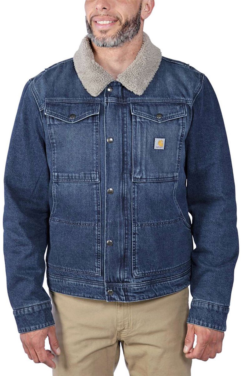 Carhartt Oj6323 Jas XL Man Blauw