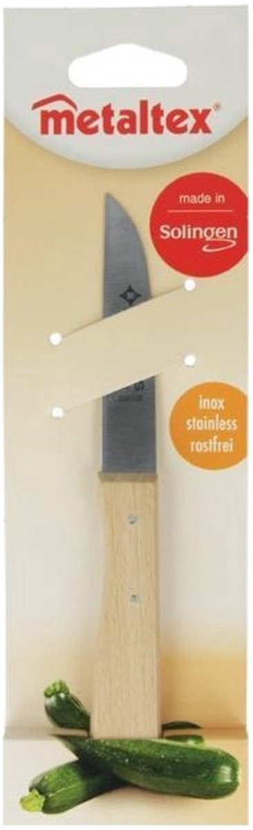Metaltex Keukenmes 18 cm Hout/RVS