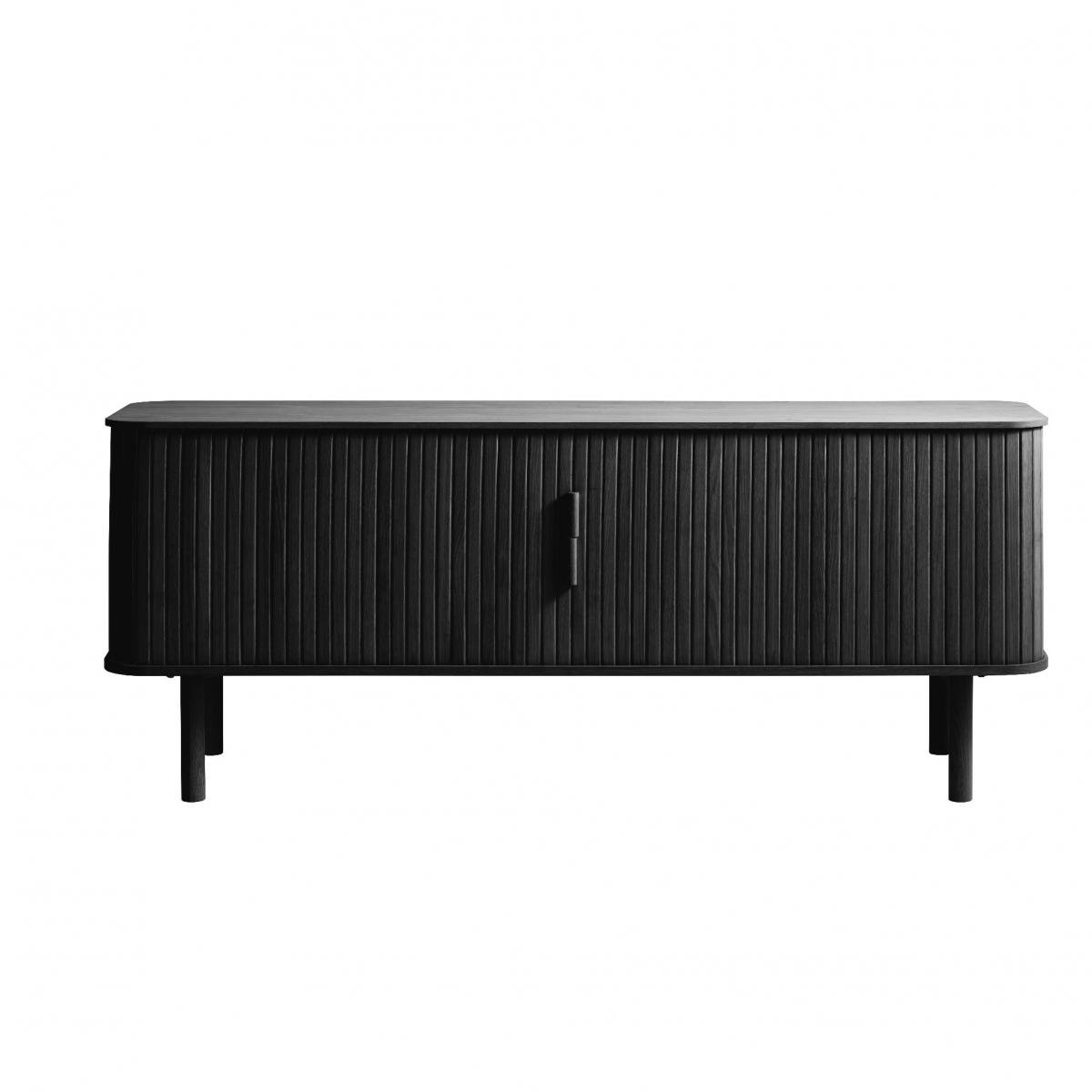 Nordic Home - Ingo eiken tv-meubel - 160 cm - zwart