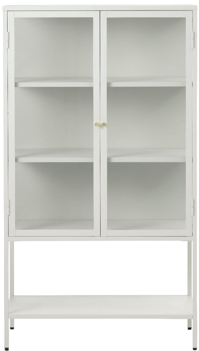 Nordic Home - Ragnar hoog staande vitrinekast - 160 cm - wit