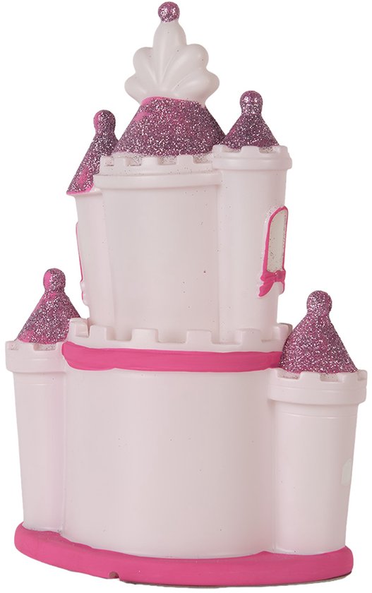 Clayre & Eef Nachtlampje Kind LED 16x11x24 cm Roze Kunststof van Clayre & Eef — afbeelding 5