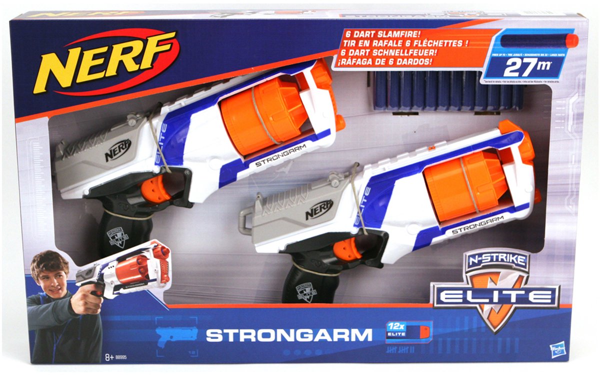 NERF N-Strike Elite Strongarm - 2 Pack