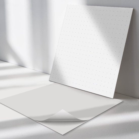 Wallfluent Vinyl Wandpaneel - Raster met punten Wandpaneel PVC - 50 cm ...