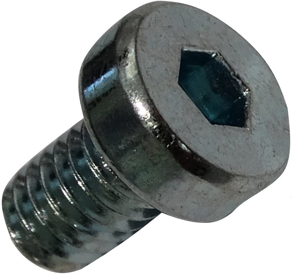 M4x6 mm - 50 cilinderschroeven - Gegalvaniseerd staal - 2.5 mm inbus
