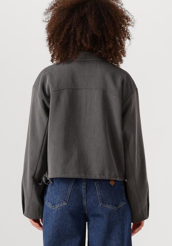 Object Objsigrid Re Lo Bomber Dames - Jas - Antraciet - Maat 40