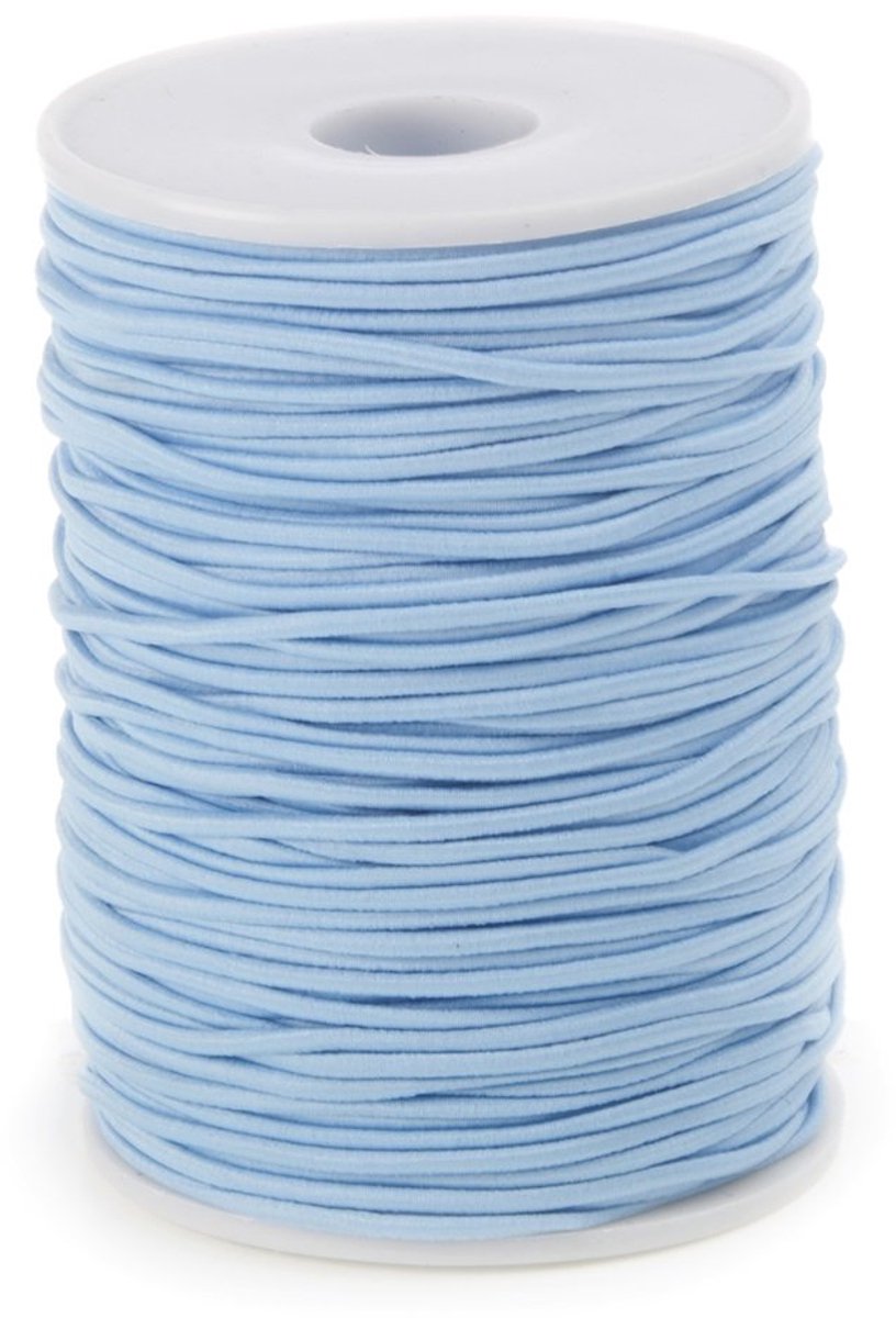 Decoratie Elastiek L. Blauw – 100 m