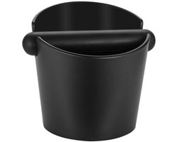 EXCITAT Koffiedikbak - Afvalbak voor recycling - Antislip - Geschikt voor thuis en cafés - Zwart