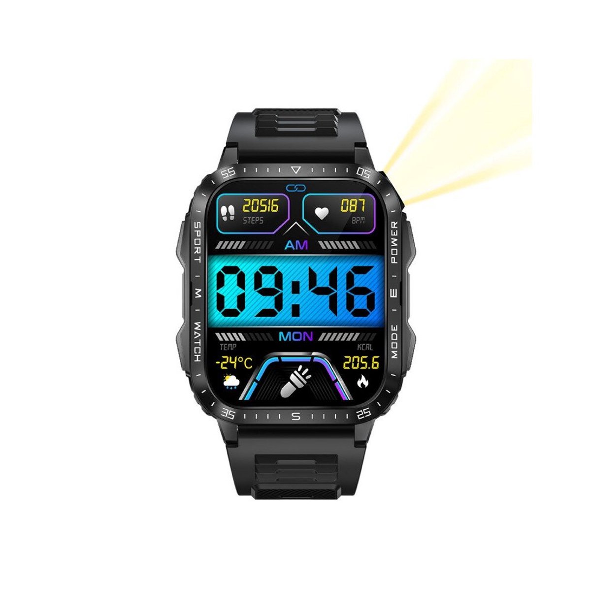 Smarty2.0 - SW097A - Smartwatch - Unisex - Adventurer
