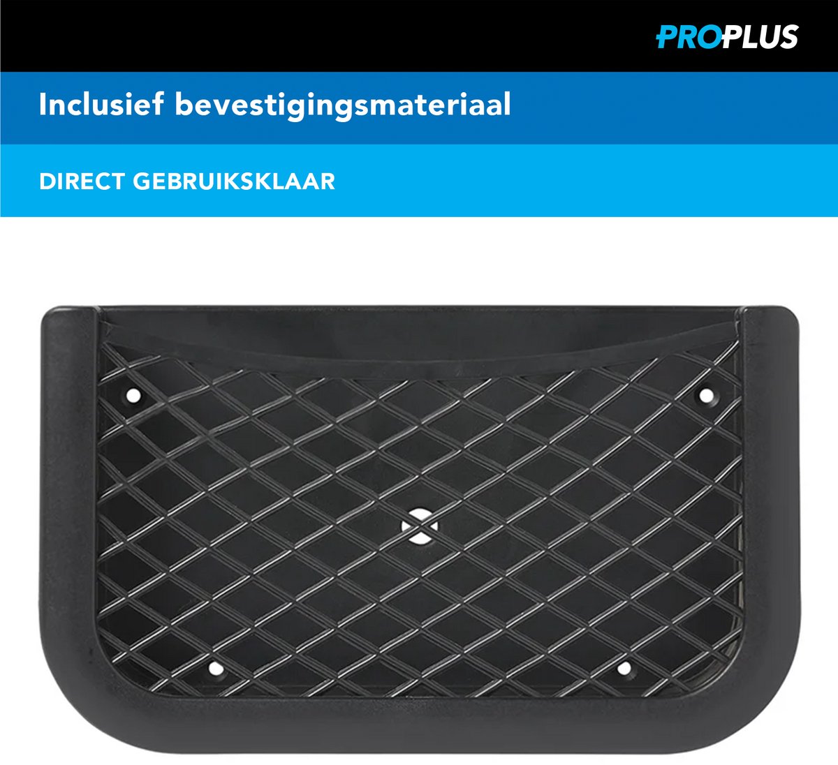 Vicera Opbergnet voor camper en caravan, 2-delig, opbergnet van robuust