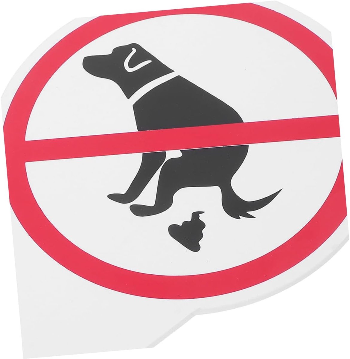 Lot De 4 Panneaux à Emboîter - 30 X 15 Cm - 3 Mm - Imprimé Des Deux Côtés - Motif Interdiction De Chiens - Pour Chemins Propres, Pelouse, Parc, Aire De Jeux