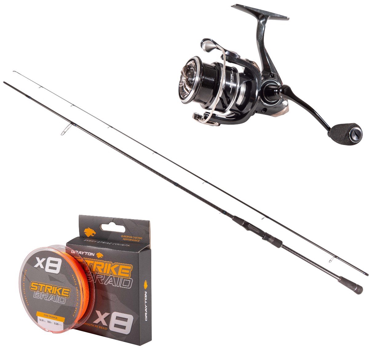 Grayton Chase Salt Spin Set 2.70m (10-35g) - Roofvis Set
