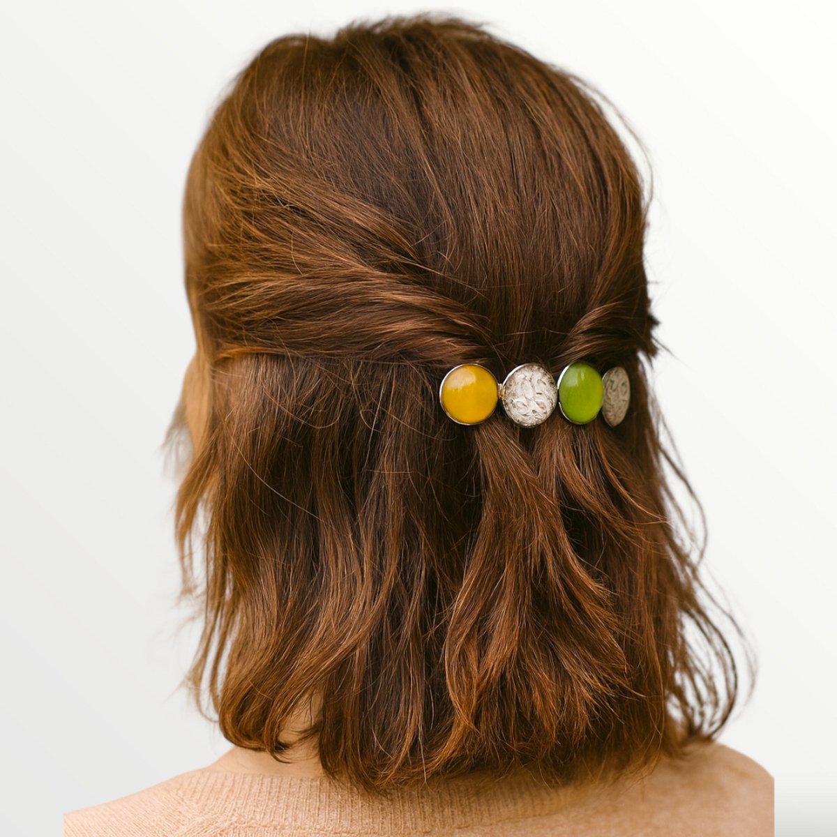 Hairpin.nu-Haarspeld-Haaraccessoire-Hairclip-Cabochon-Handmade-Haarmode