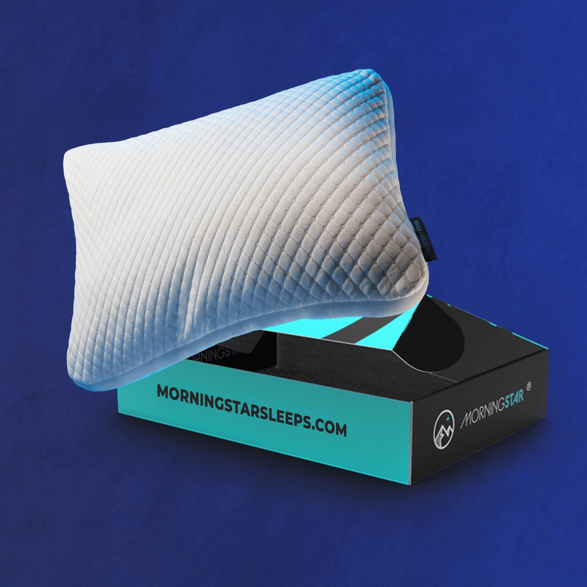 Hoofdkussen Aanpasbaar Morningstar Sleeps 45x65cm Ergonomisch En Anti Allergeen Kussen