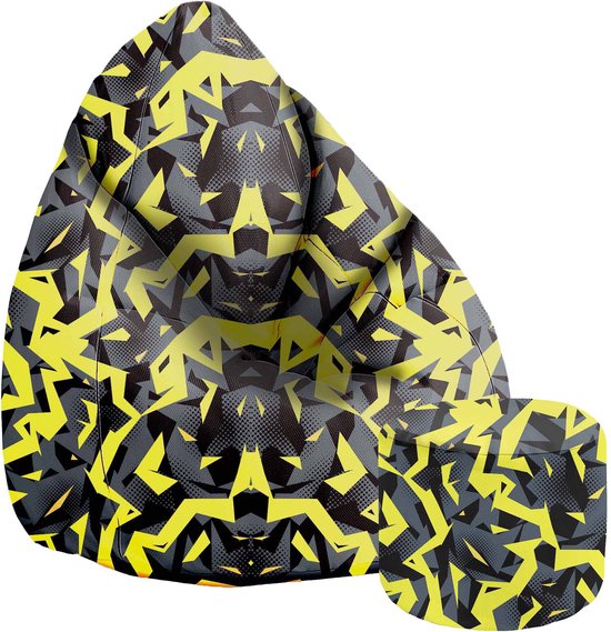 CEWROM Sitzsack Tropfenform für Erwachsene, Indoor