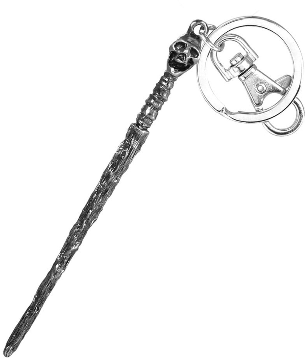 Monogram Int. Harry Potter Metal Keychain Death Eater / Dooddoener Toverstaf / Toverstok Keyrings