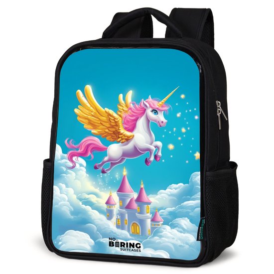 Rugzak Unicorn Schooltas Eenhoorn Ergo Rugtas Kinderrugzak Mint Groen