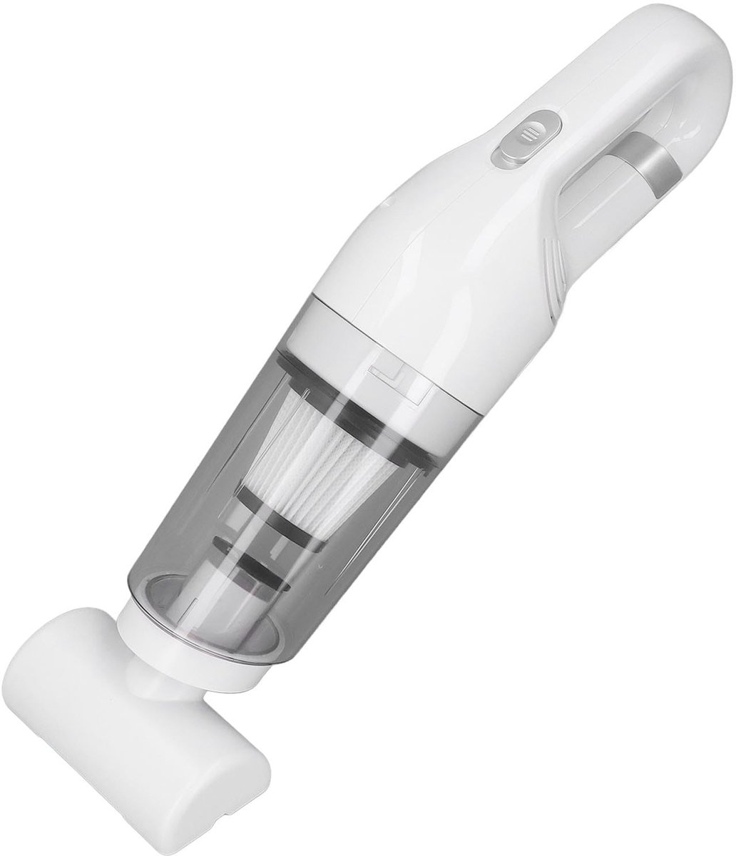 Longziming Draadloze Handstofzuiger 1000Pa Wit