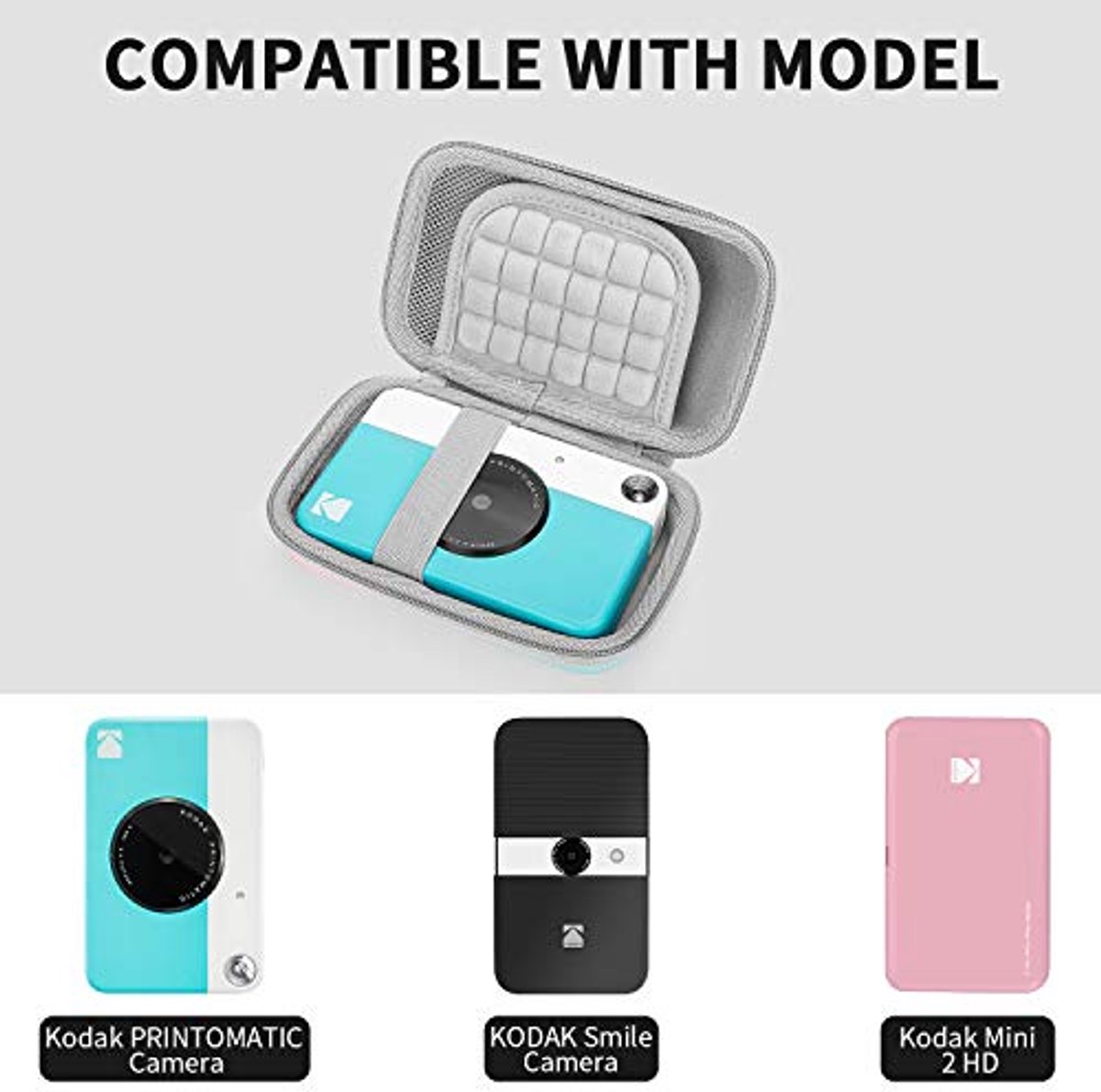 Tas voor PRINTOMATIC Smile Mini 2 HD Digitale Instant Camera Fotoprinter — cadeau in Cadeau-ideeën - foto 2