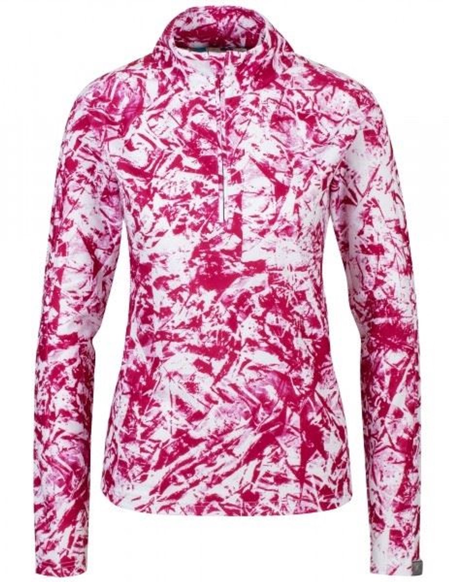 Shelly Pully Dames Mulberry Print Paars