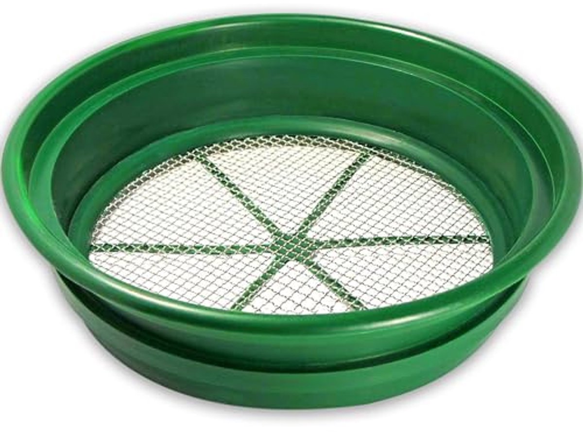 Gepatenteerde Stapelbare 13-1⁄4" Zeefpan met 1/100" Gaas