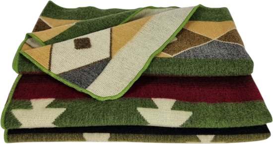 Foto: Voxo luxe sherpa fleece deken super zacht warm en donzig plaid voor op de bank bed of woonkamer decoratie 150 x 200 cm donker grijs