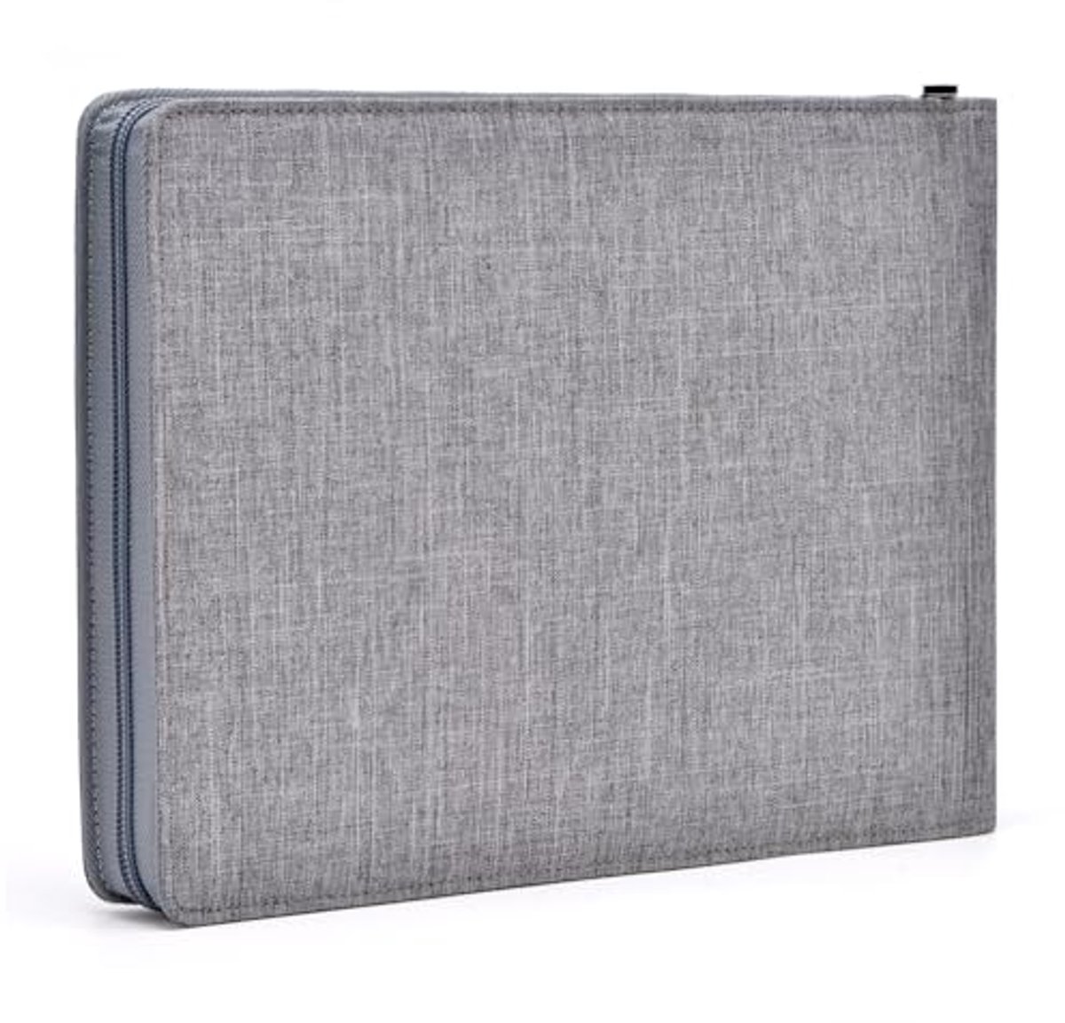 Premium Waterdichte Canvas Vulpen Organizer met Ritssluiting voor Individuele Slots