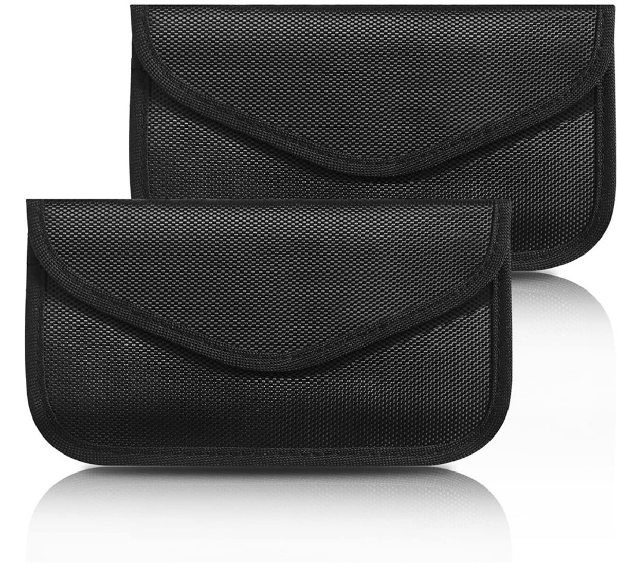 EXCITAT Kleine tas - Verhuistas - 2-pack - Draagbaar - Signaalblokkering - Anti-tracking - Beveiligingsonderdrukkingstas - Zwart