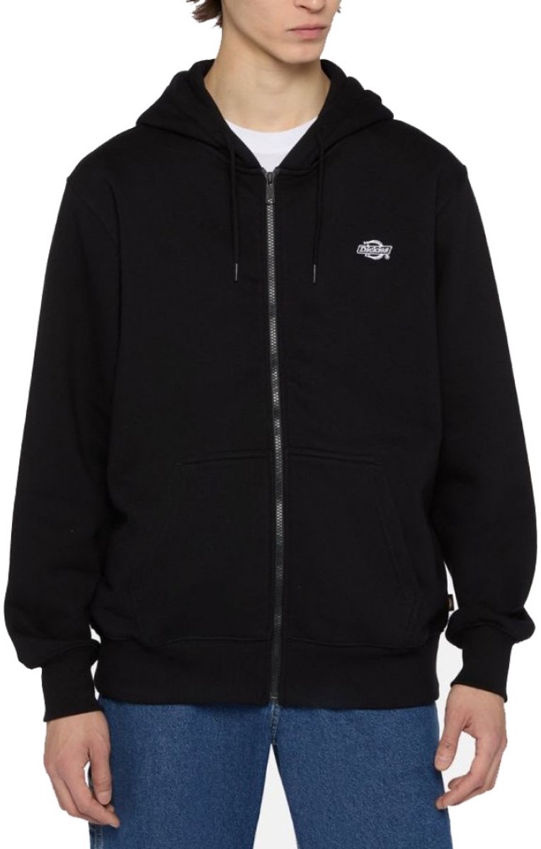 Dickies Summerdale Zip Through Sweatshirt S Man Zwart