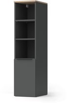 PROEFSTAAL - OPPIO GRIJS EIKEN akoestische wand panelen lattenwand met Vilt 15x15 cm bestellen