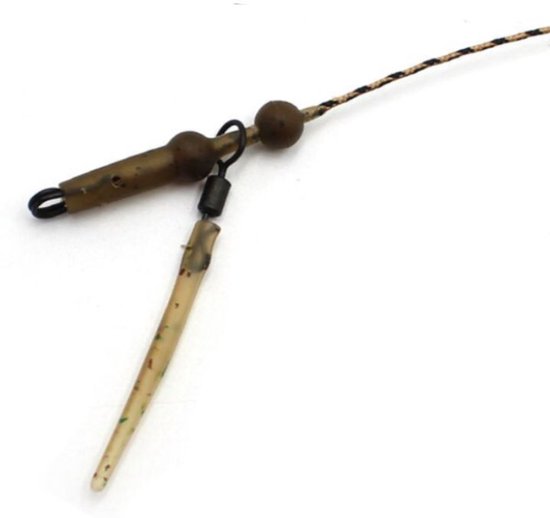 Helicopter Rig Kit 'Camo Brown' - 40pcs - Alles voor Helikopter Systeem - Karper Onderlijn - Rigmateriaal voor Vissen van Merkloos — afbeelding 3
