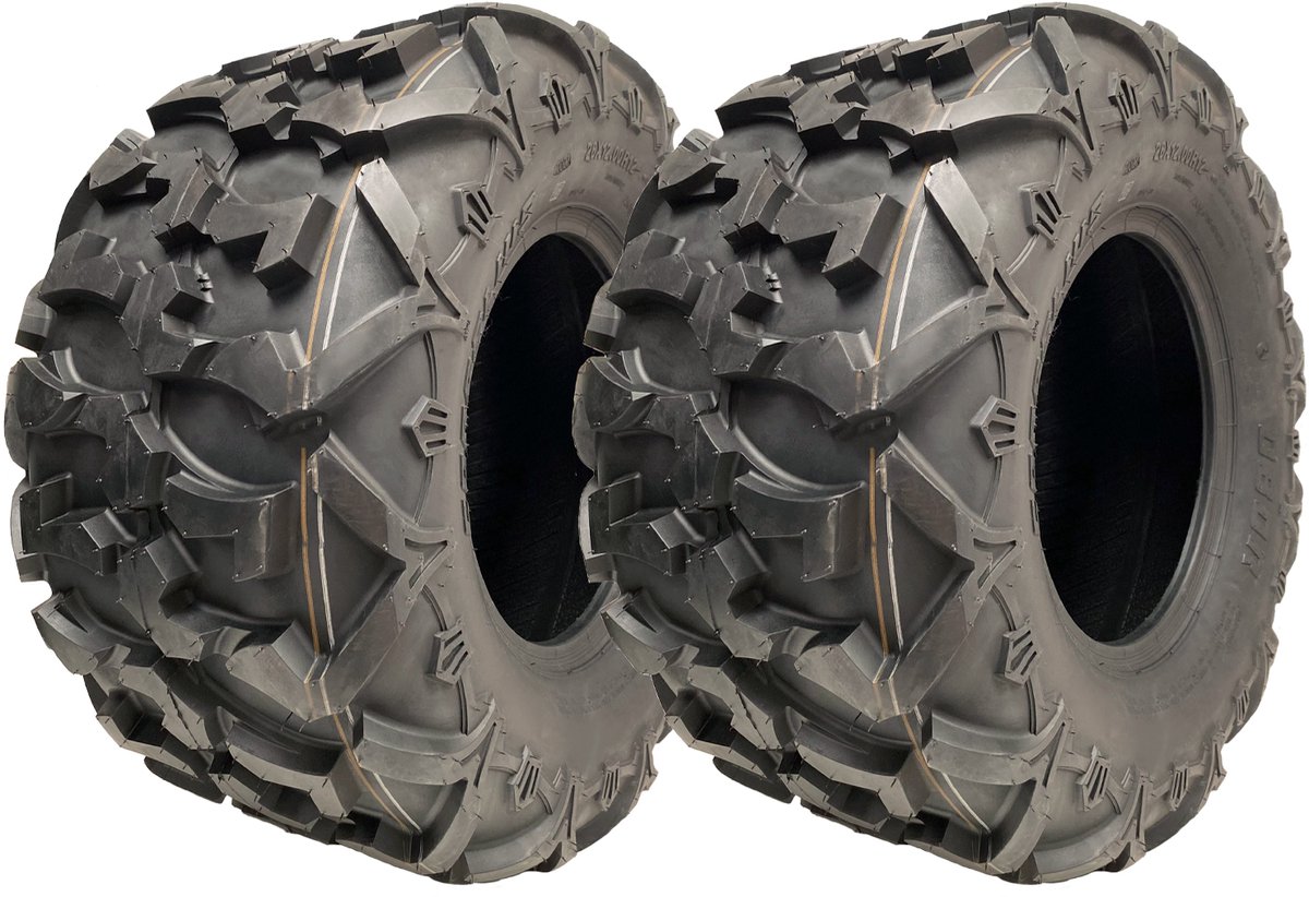 26x12.00R12 ATV-banden (305/60R12) 6-laags OBOR Cornelius 75J, geschikt voor de openbare weg (set van 2)
