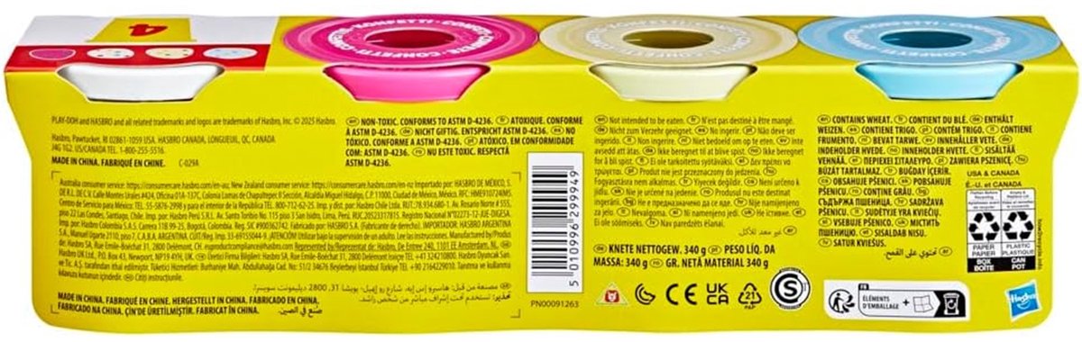 Play-Doh 4-pack Confetti-boetseerklei, verbeeldingsspeelgoed, knutselspeelgoed voor kinderen van 2+ — afbeelding 7