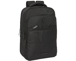 Safta Sevilla Fc Business Backapck 15.6´´ 19.15l 27x33x10 Cm Rugzak Zwart Kinderen