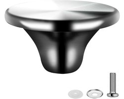 Vervangende knop geschikt voor de deksel van een Dutch oven van roestvrij staal, geschikt voor Le Creuset, Aldi