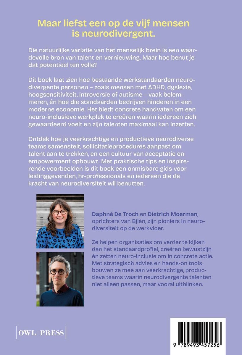 Waarom normaal niet werkt - back cover