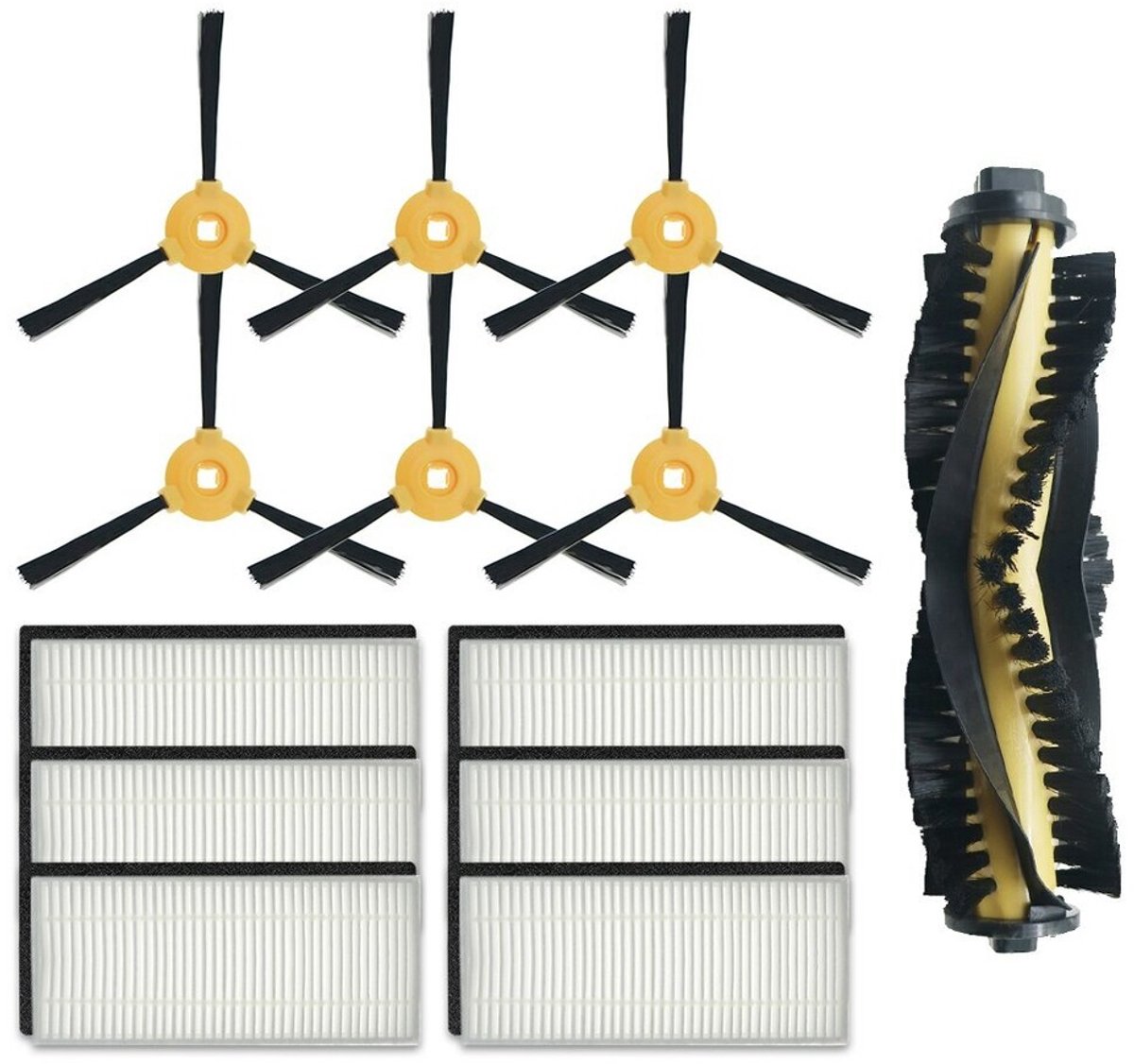 Geschikt voor Eufy RoboVac 11 11C CONGA EXCELLENCE Stofzuiger Onderdelen Filters Sponzen